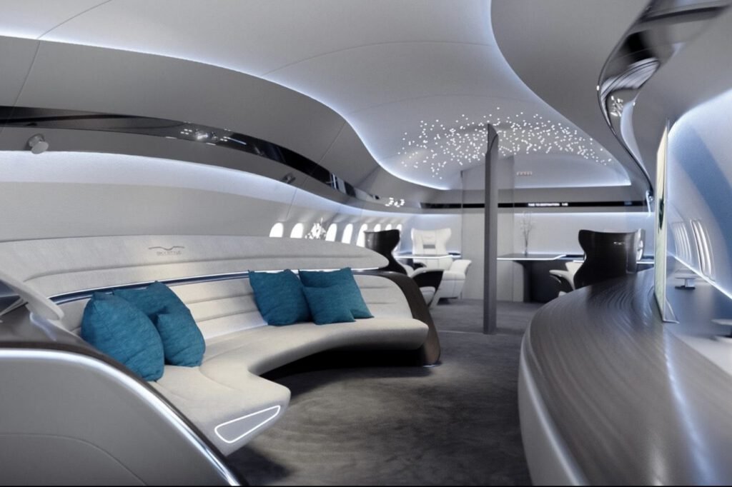 Boeing BBJ MAX 7 cabin