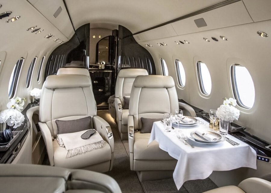 Citation Latitude cabin