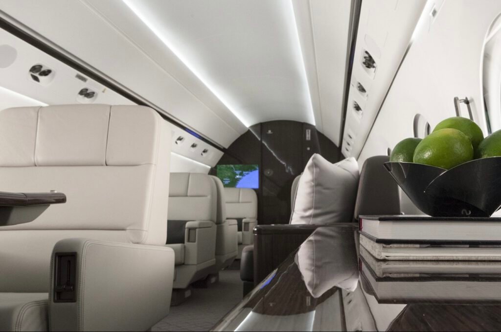 Gulfstream G450 cabin