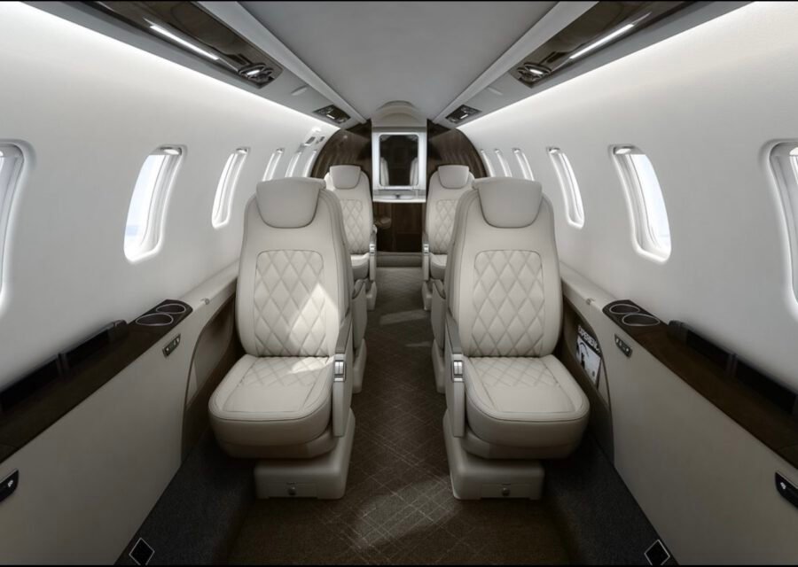 Learjet 75 cabin