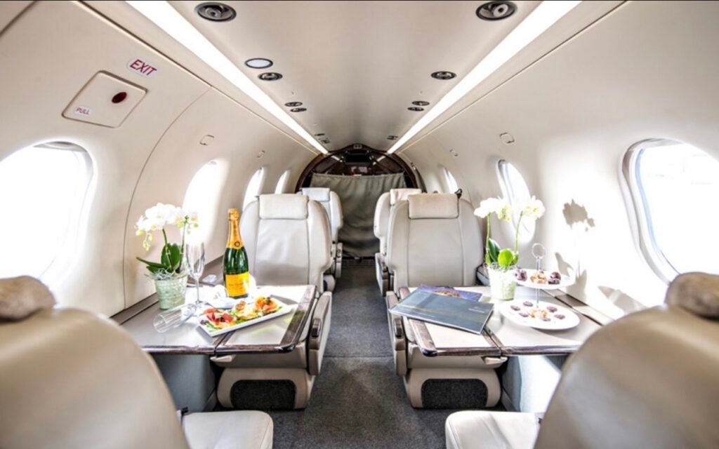 Pilatus PC-12 NGX cabin