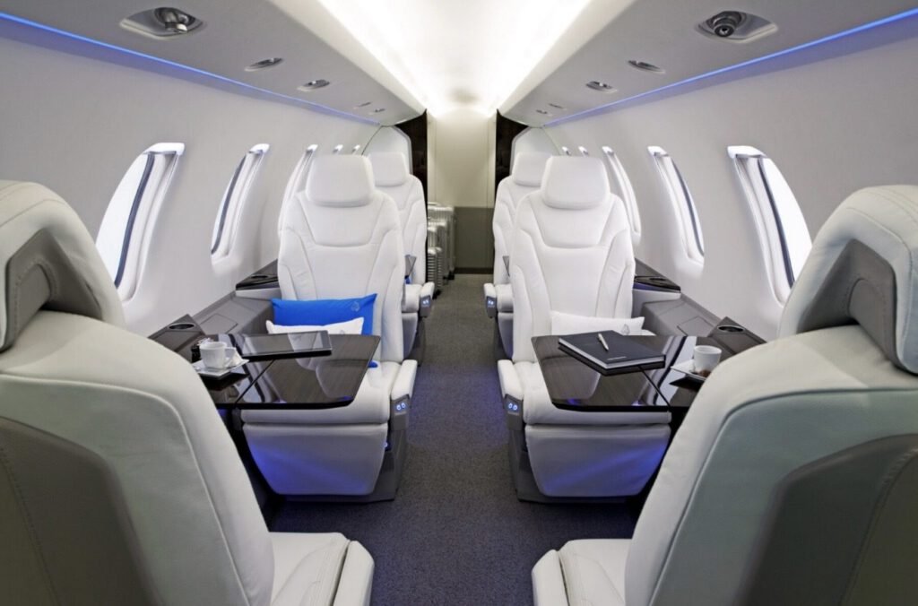 Pilatus PC-24 cabin